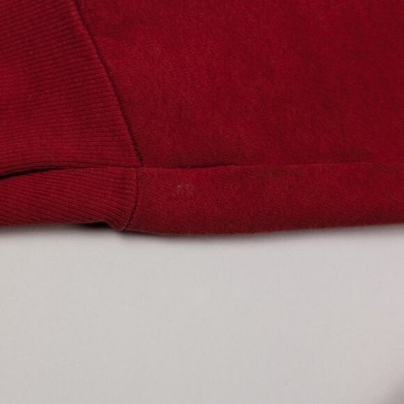 Vintage Hawaii Beach Tourism Tropical Paradise Surf Red 80s Crewneck Fits L - Picture 5 of 8